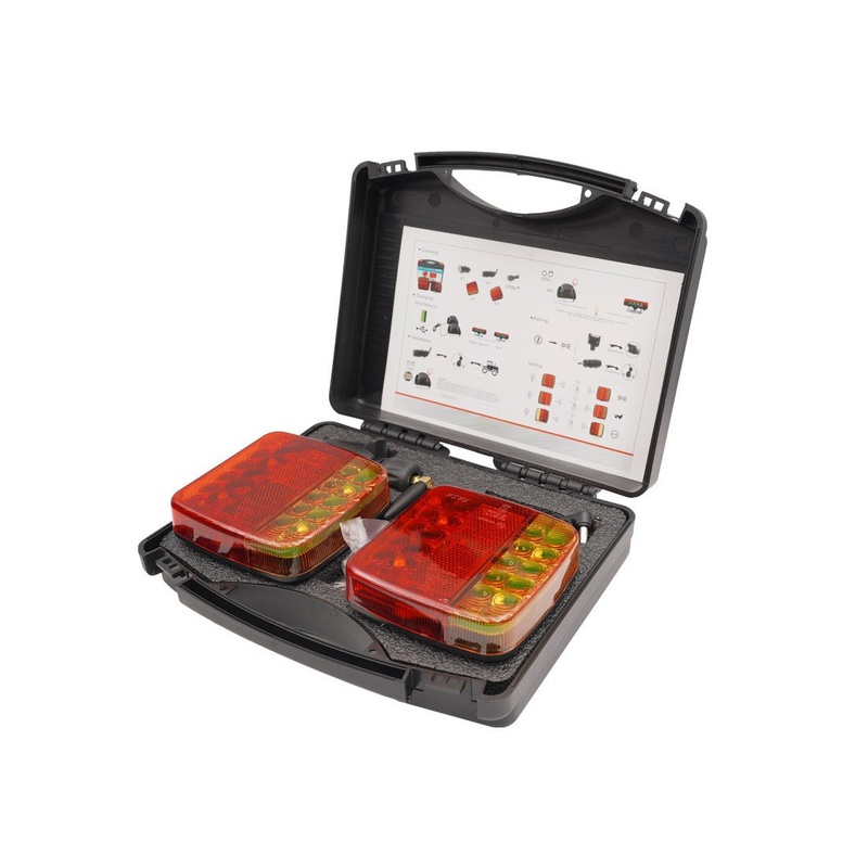 Wireless Rechargeable Trailer Lights Set