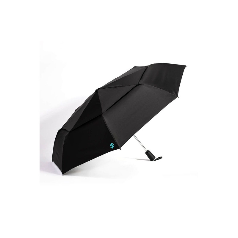 42 Inch Sodalis Travel Umbrella | Black Matte Black Coating