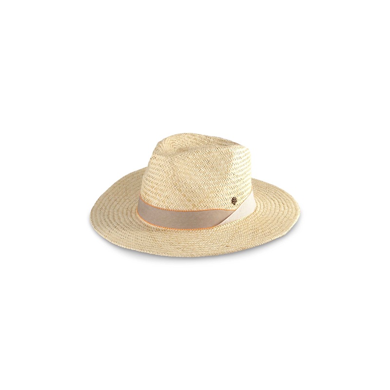 Abaco Palm Straw Pinch Front Fedora | Regular Parent