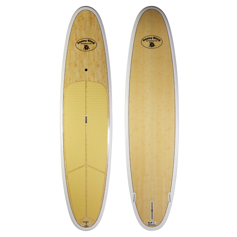 Sunny King 11’6″ Bamboo Series SUP Paddle Board | White – SALE –
