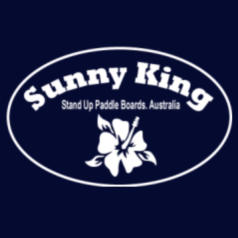 Sunny King Car Stickers (Clear w/White Logo)