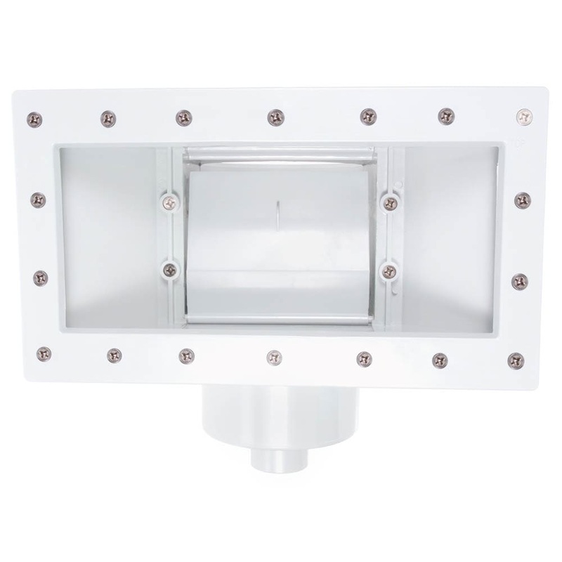 Zodiac Pool Systems 25511-000-900 CMP A/G Wide Mouth Thru Wall Skimmer Kit, White