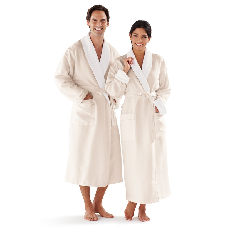 Fattowels Microfiber Luxury Robe with French Knit Terry Lining (10 Pack)