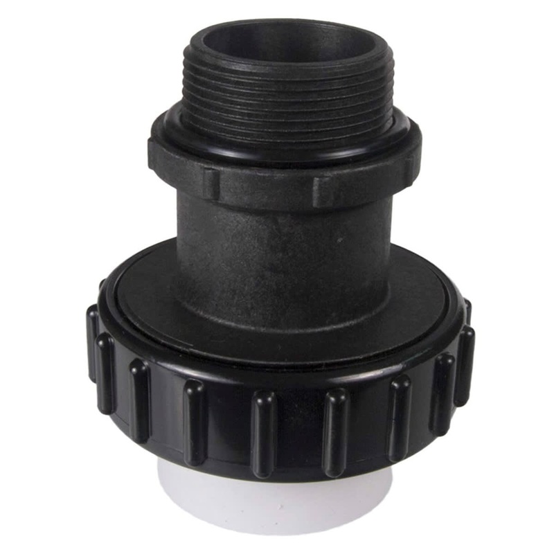 Zodiac Pool Systems | 21063-154-000 | Custom Molded 1.5″ MIP x 1.5″ PVC Hi-Temp Union