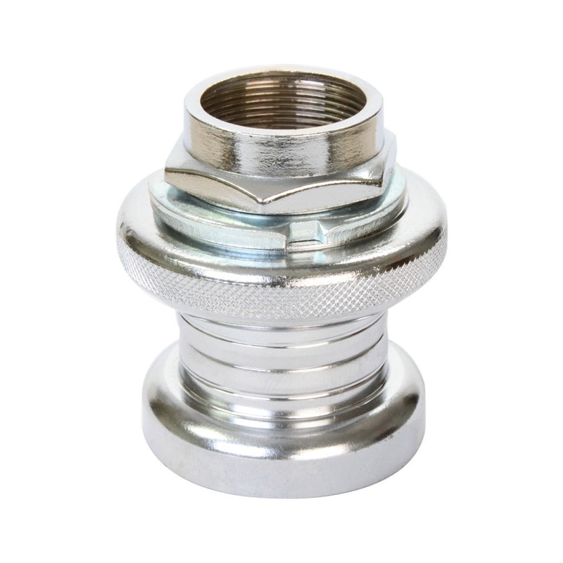 1″ Threaded Road Headset w/ 27.0mm race – Chrome