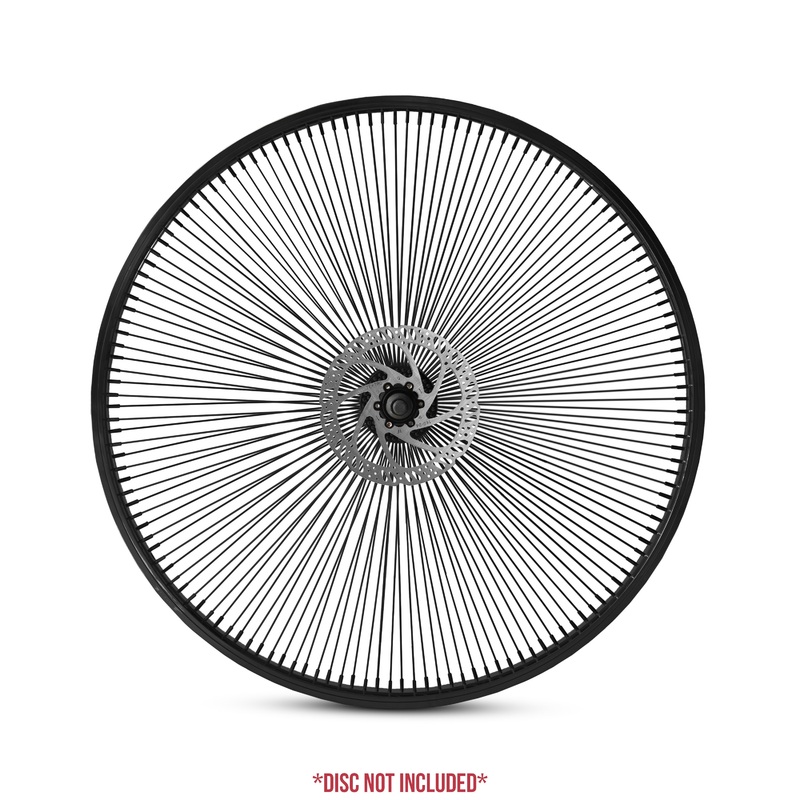 29″ Disc Wheelset – Black 144